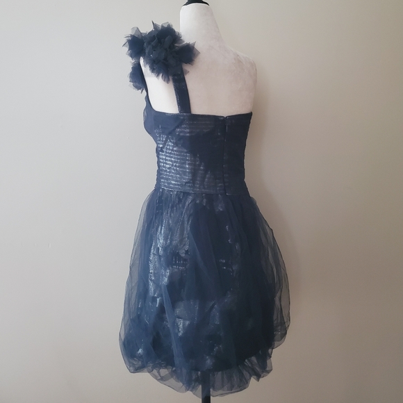 BCBGMaxAzria Silk Tulle Mini Dress - Picture 8 of 16
